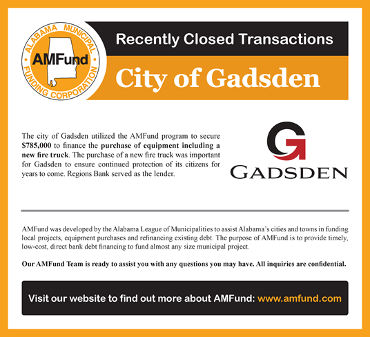 AMFund Featured City Loans GADSDEN